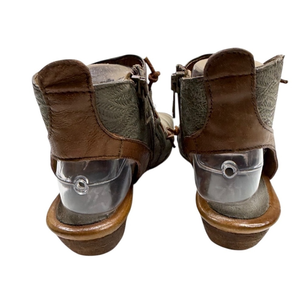 Miz Mooz Celia Ruched Leather Bootie - Picture 5 of 13